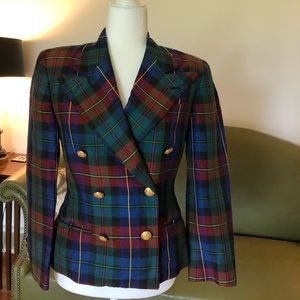 Vintage Ralph Lauren FUCKING MADRAS blazer